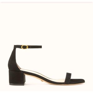 Stuart Weitzman nudistcurve 35 block sandal